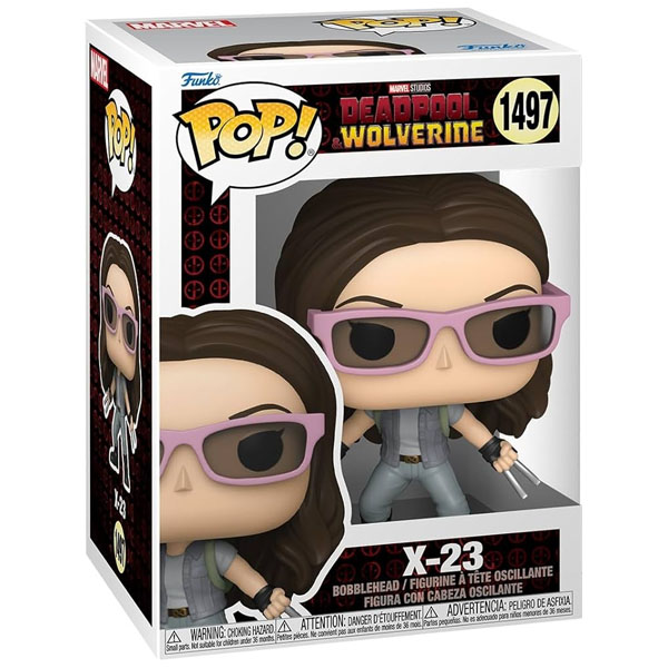 Funko POP #1497 Marvel Deadpool and Wolverine X-23 Figure